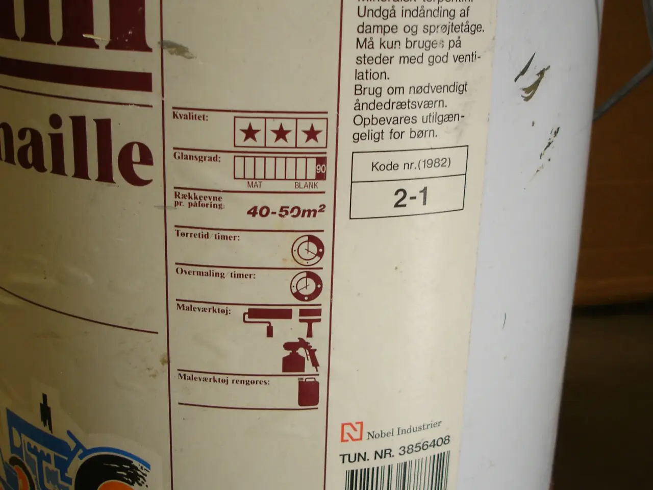 Billede 2 - Maling Sadolin emalje