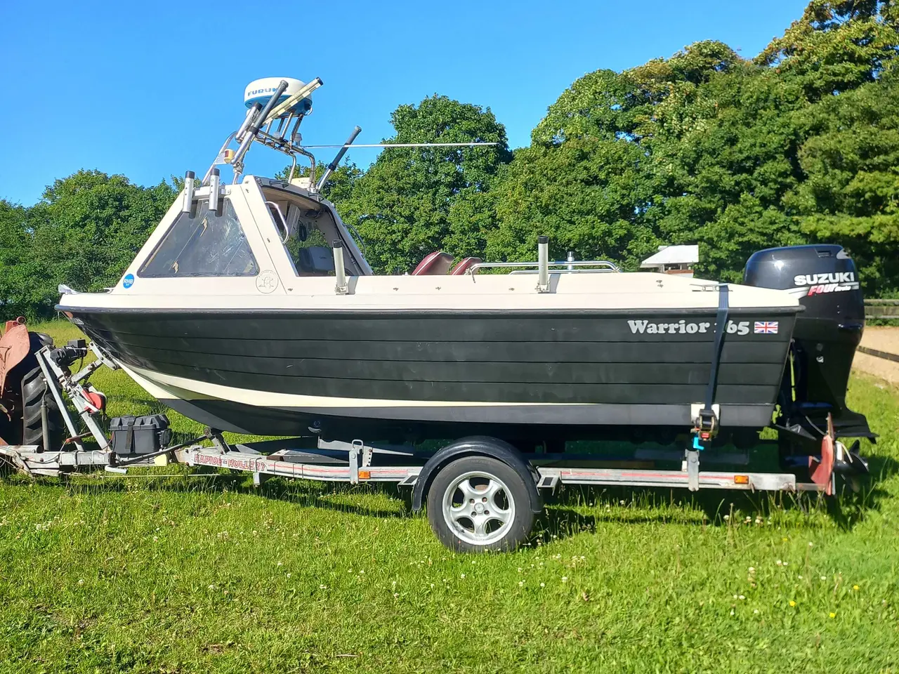 Billede 3 - Warrior 165 med suzuki 90hp 4takt