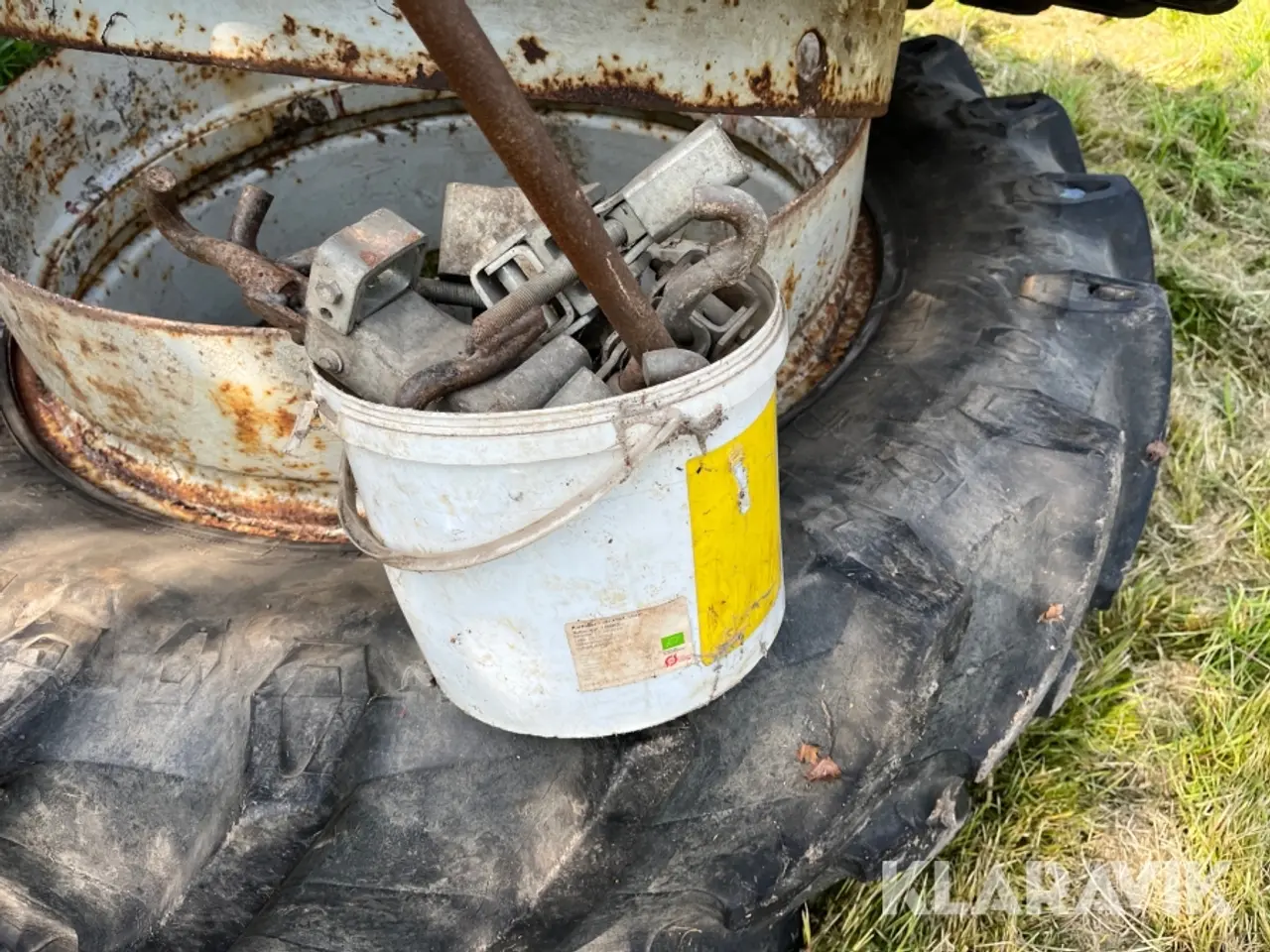 Billede 10 - Traktordæk tvillingehjul med lås Pirelli Radial TM700 2 styk