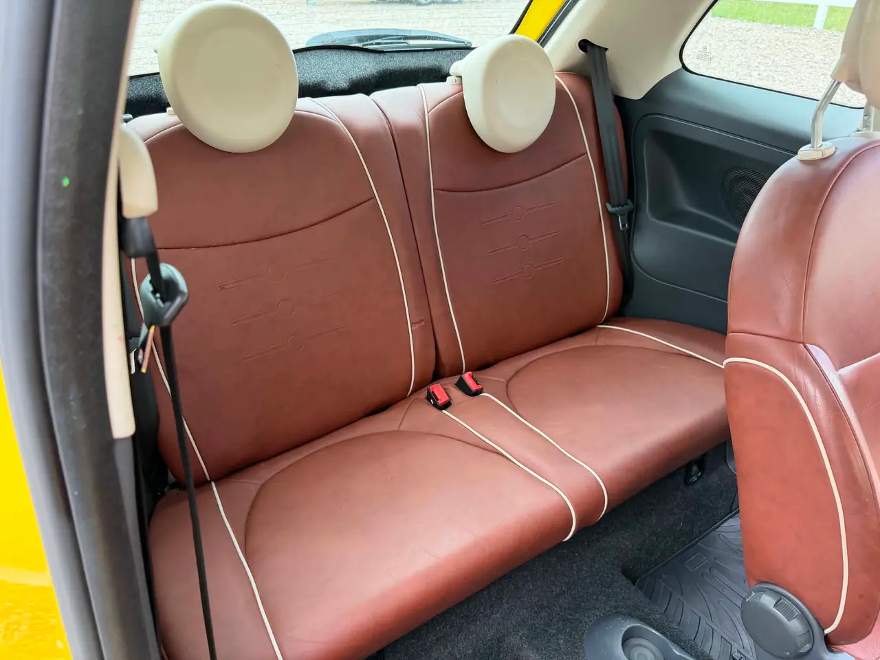 Billede 7 - FIAT 500 1.2 Lounge Panorama Læderkabine Tandrem s