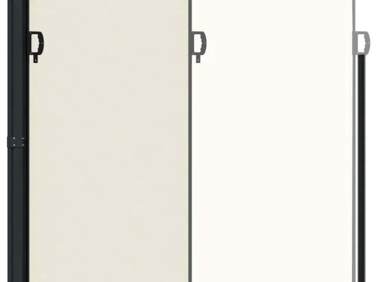 Billede 5 - Sidemarkise 200 × 300 cm - sammenrullelig, cremefarvet