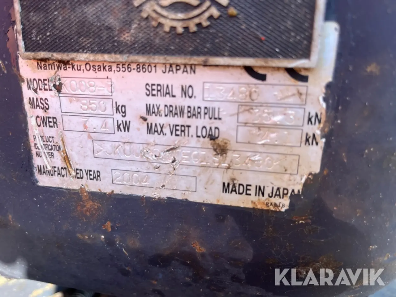 Billede 7 - Gravemaskine Kubota K008-3