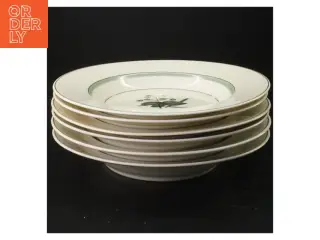 Hjertegræs Porcelænstallerken med insektmotiv fra Royal Copenhagen (str. 21,5 cm)