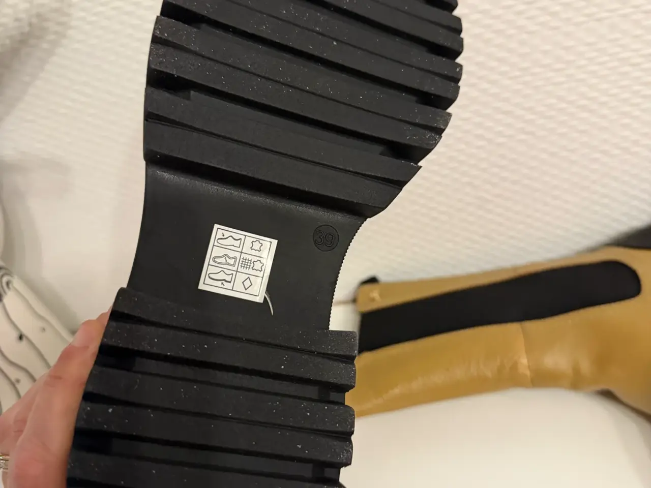 Billede 12 - Læder camel boot
