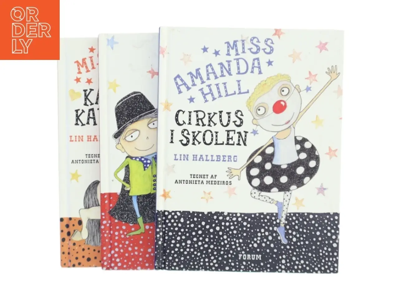 Billede 1 - Mis Amanda Hill (3 bøger) af Lin Hallberg (Bog)