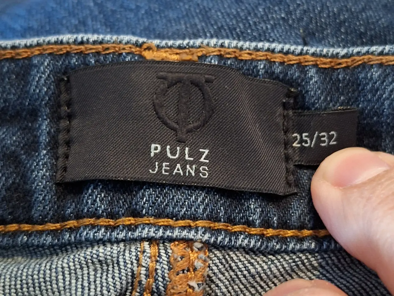 Billede 3 - Mørkeblå Pulz jeans