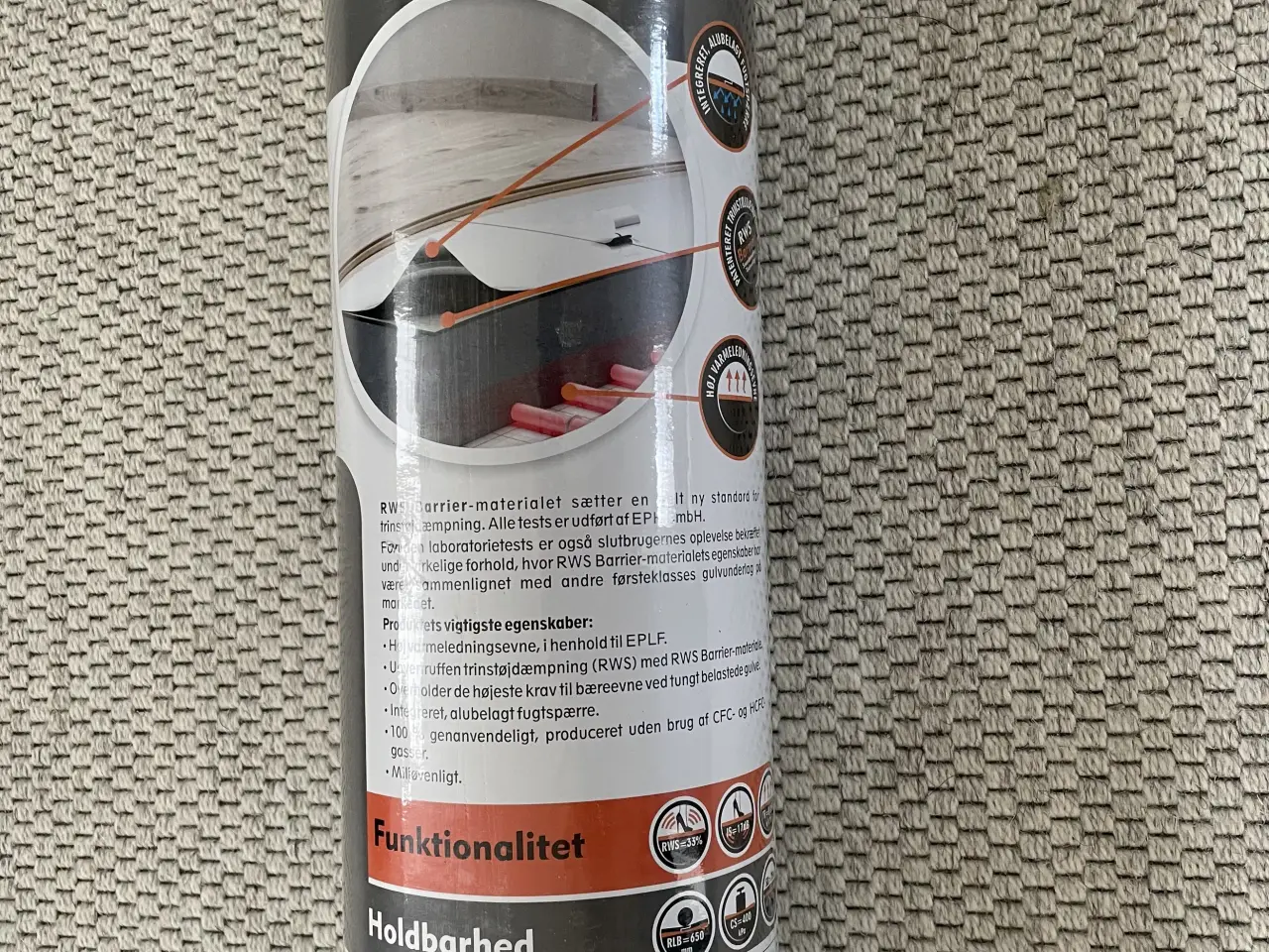 Billede 1 - 7 m2 Alloc laminatgulv hvid ask plus underlag