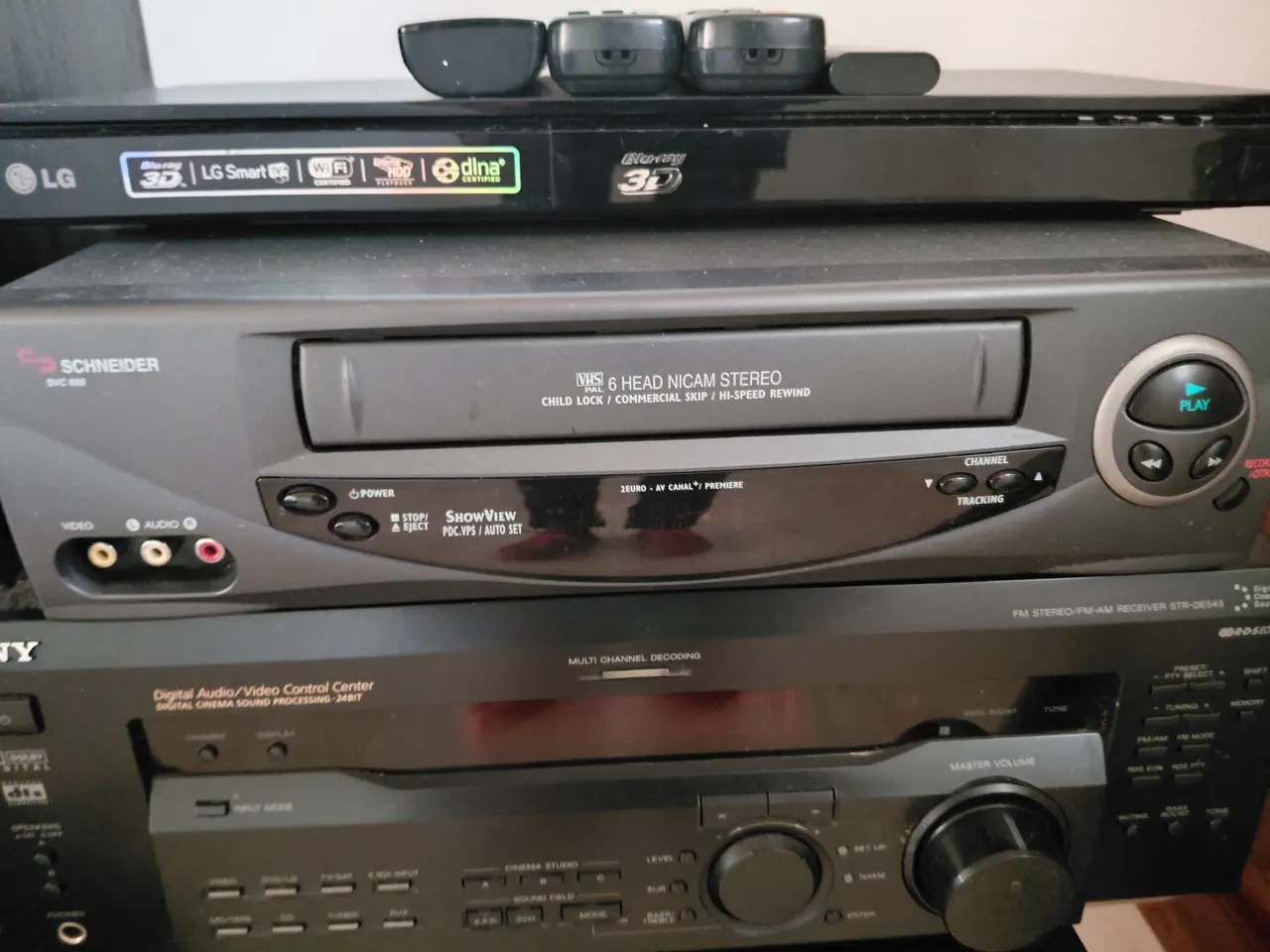 Billede 2 - Schneider SVC 600 VHD-videobåndoptager