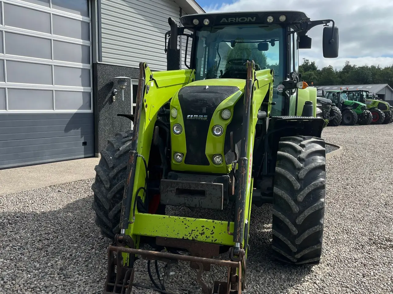 Billede 9 - CLAAS Arion 610 Med frontlæsser