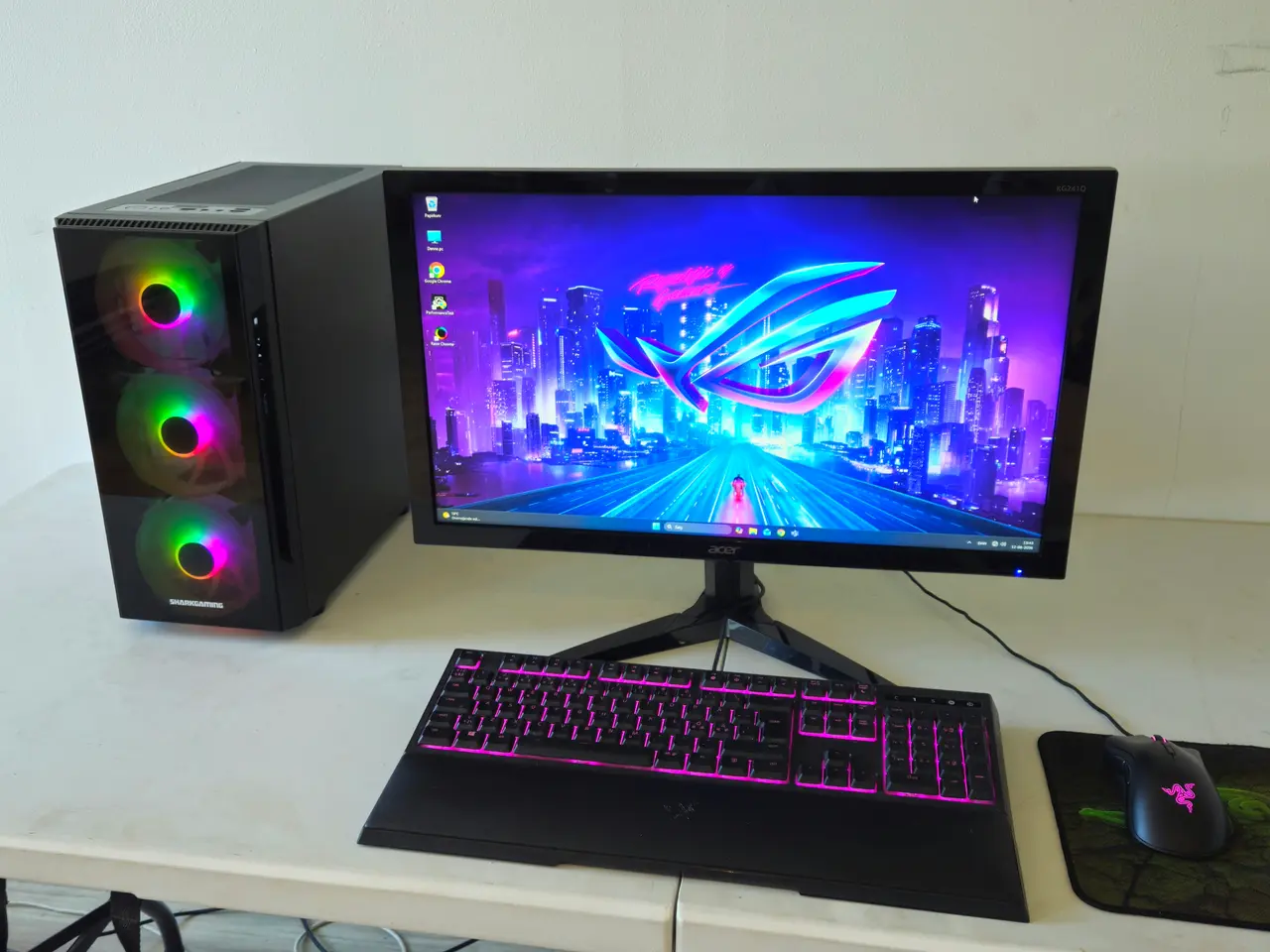 Billede 4 - i5 SharkGaming Pc + 24" Gaming Skærm