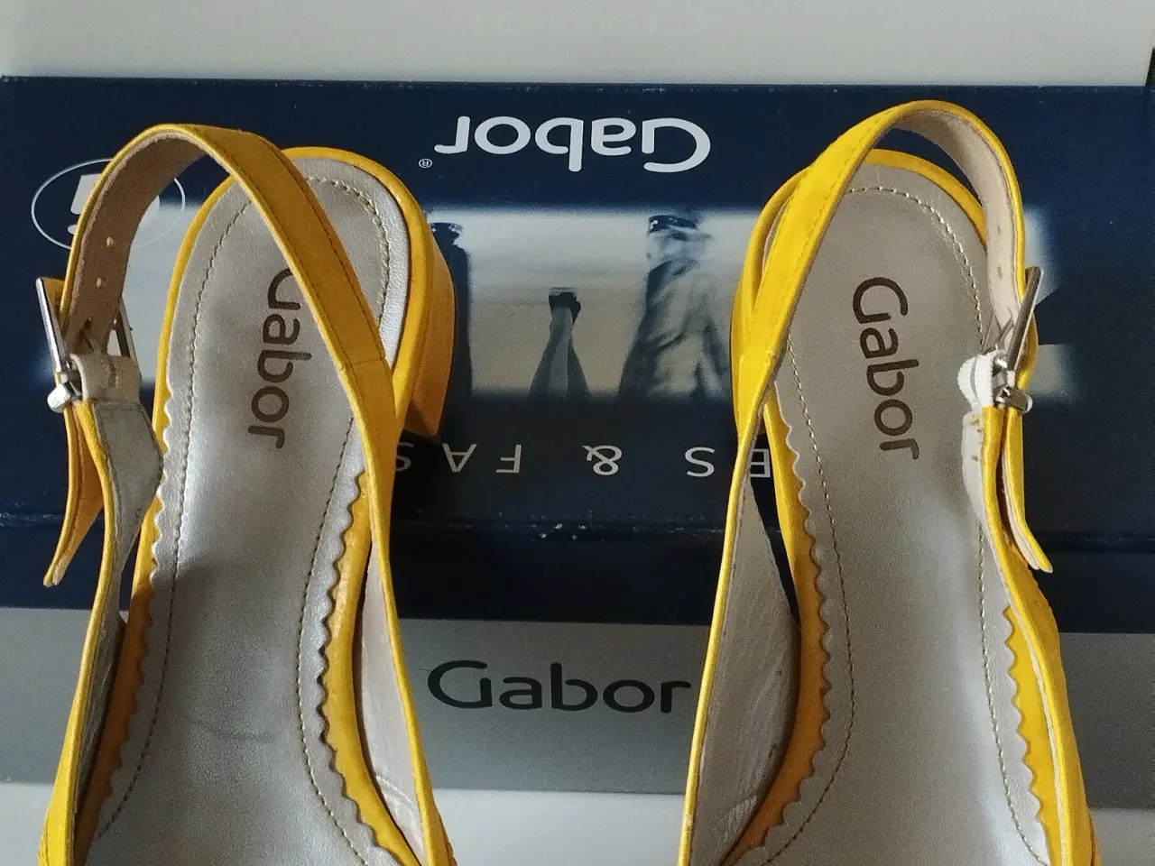 Billede 3 - Dame sandaler, Gabor, str. 39 læder. UBRUGTE.