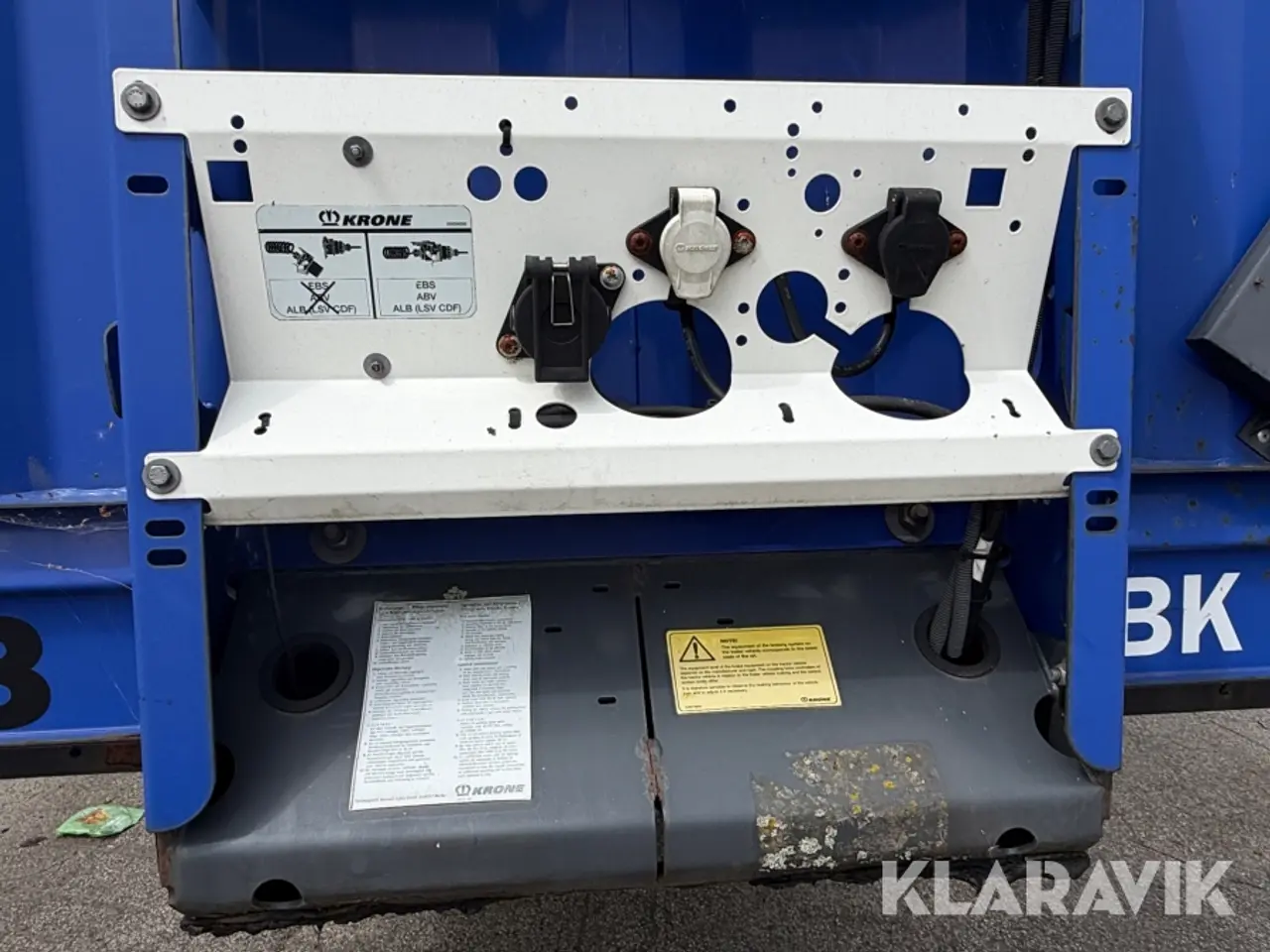 Billede 9 - Sættevogn / gardintrailer Krone SDP-03 - 39.000kg