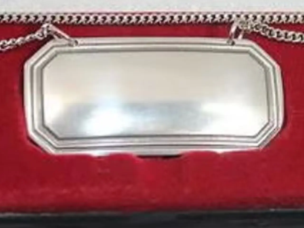 Billede 3 - Vintage Royal Selangor Pewter flaskeskilt. WHISKY