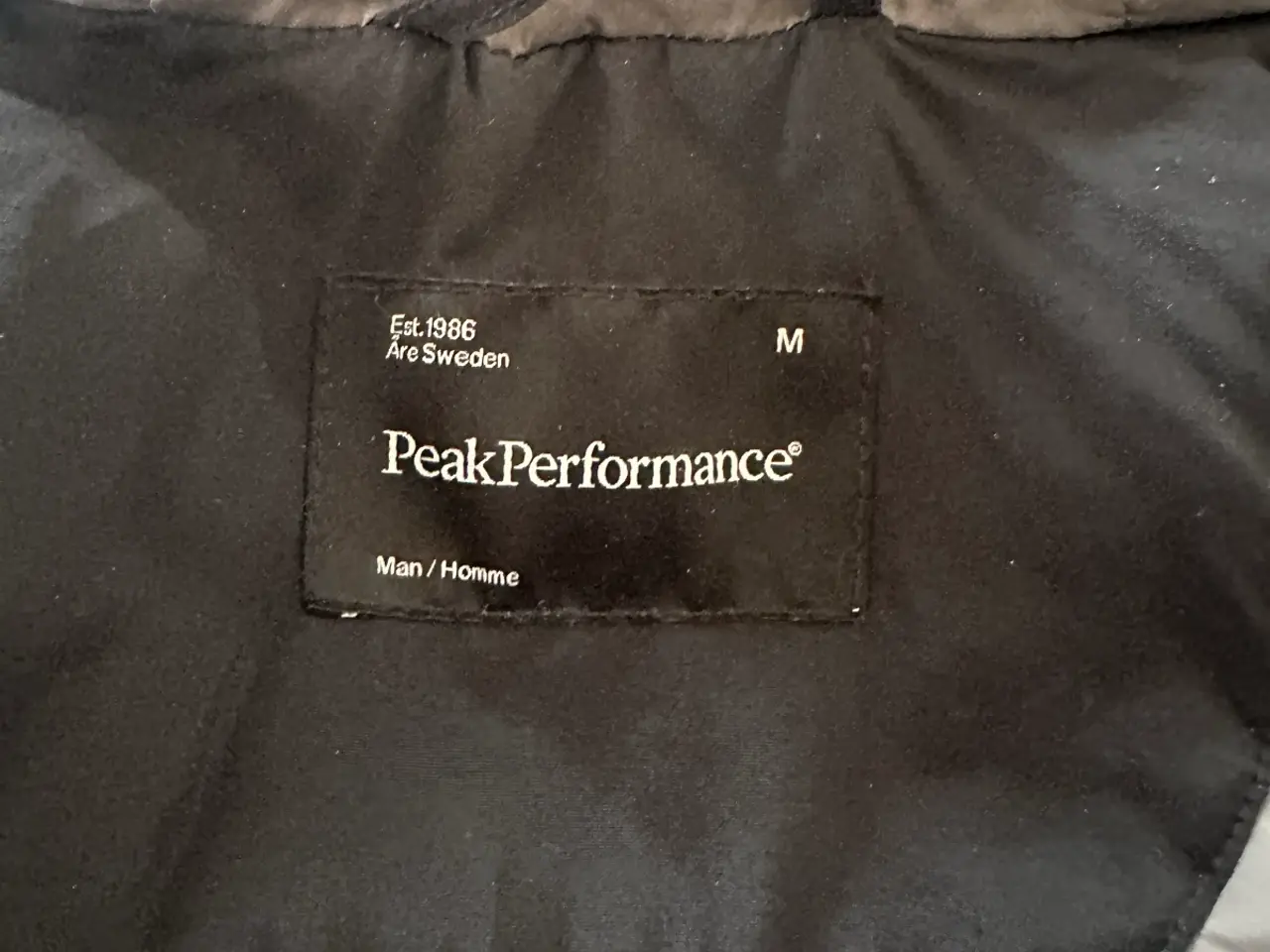Billede 3 - Herrejakke - Peak Performance PEMB3 jakke M sort