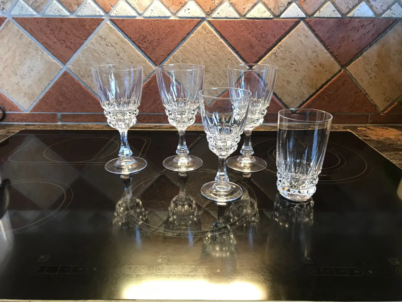 Billede 1 - Pompadourer krystal glas