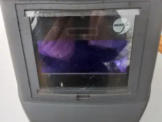 Svejsehjelm med Optisk filter.