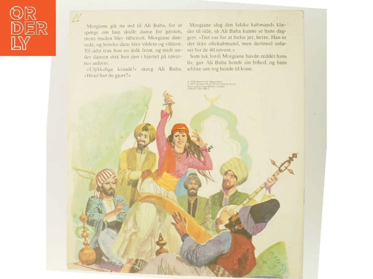 Billede 3 - Ali Baba og de 40 røvere af Ukendt (klassisk eventyr, titel: Ali Baba og de 40 røvere) (Bog)