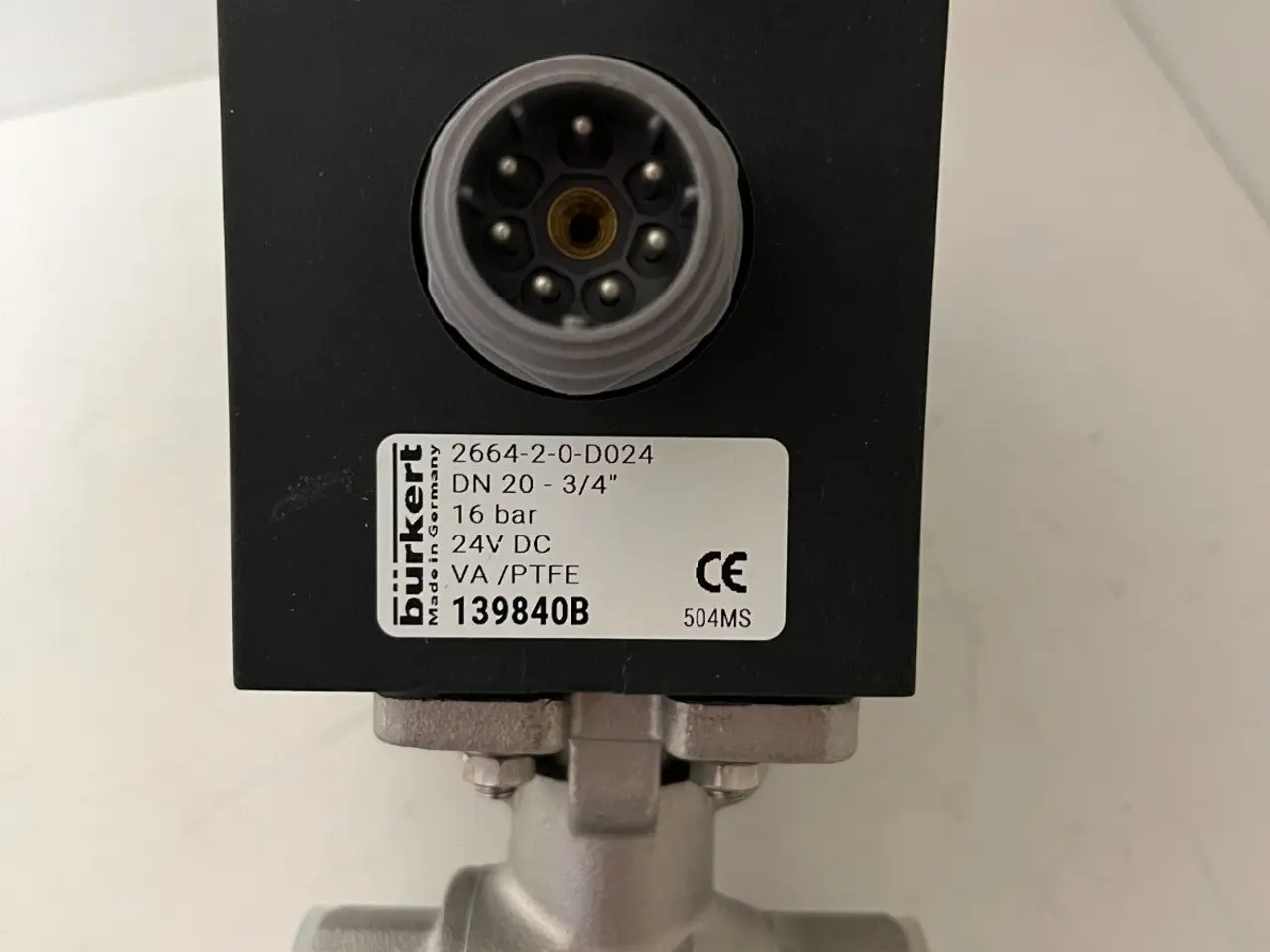 Billede 5 - Bürkert 2664-2-0-D024 Electric Ball ventil DN20 DC