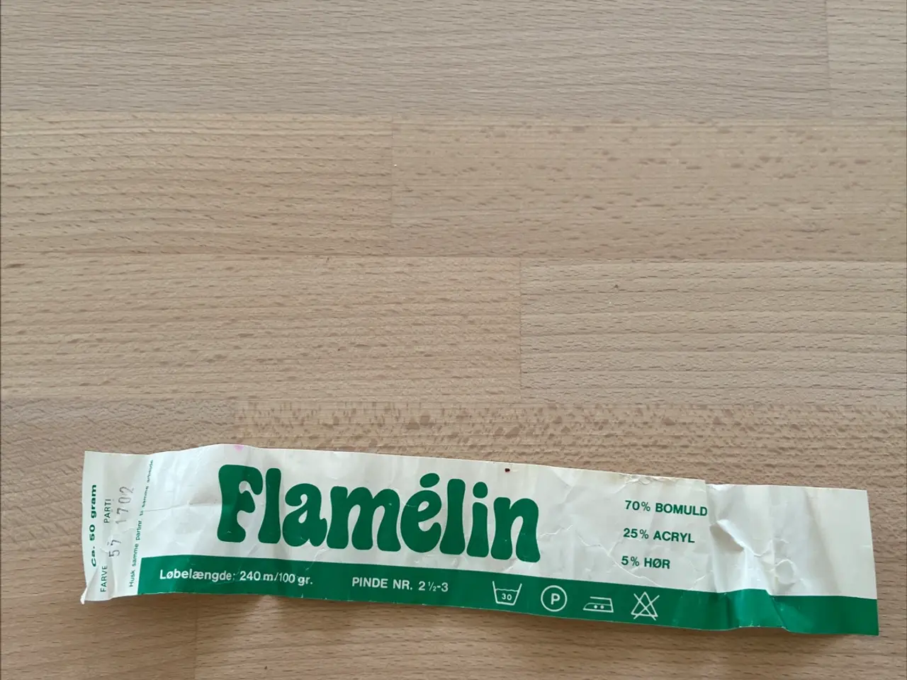 Billede 2 - Flamélin garn