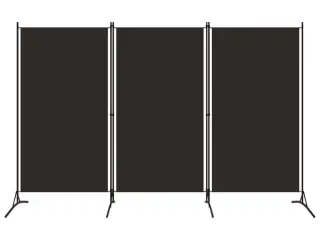 3-panels rumdeler 260 x 180 cm brun
