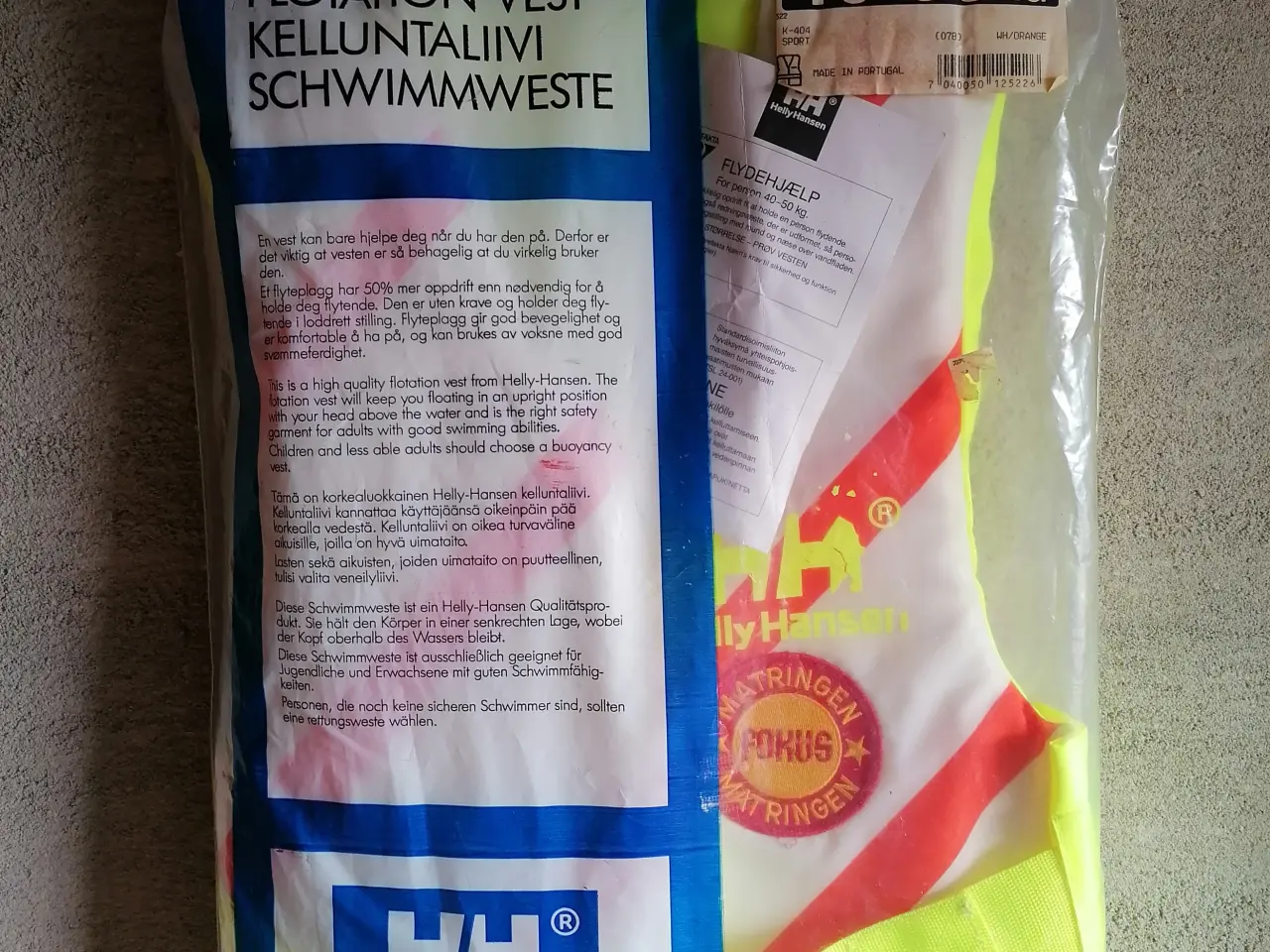 Billede 1 - Redningsveste 