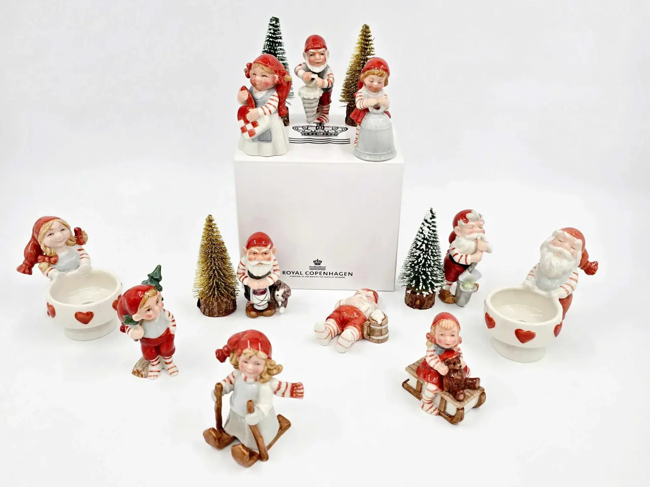 Billede 1 - Royal Copenhagen Pixie Nisse 1 sortering Porcelæn 