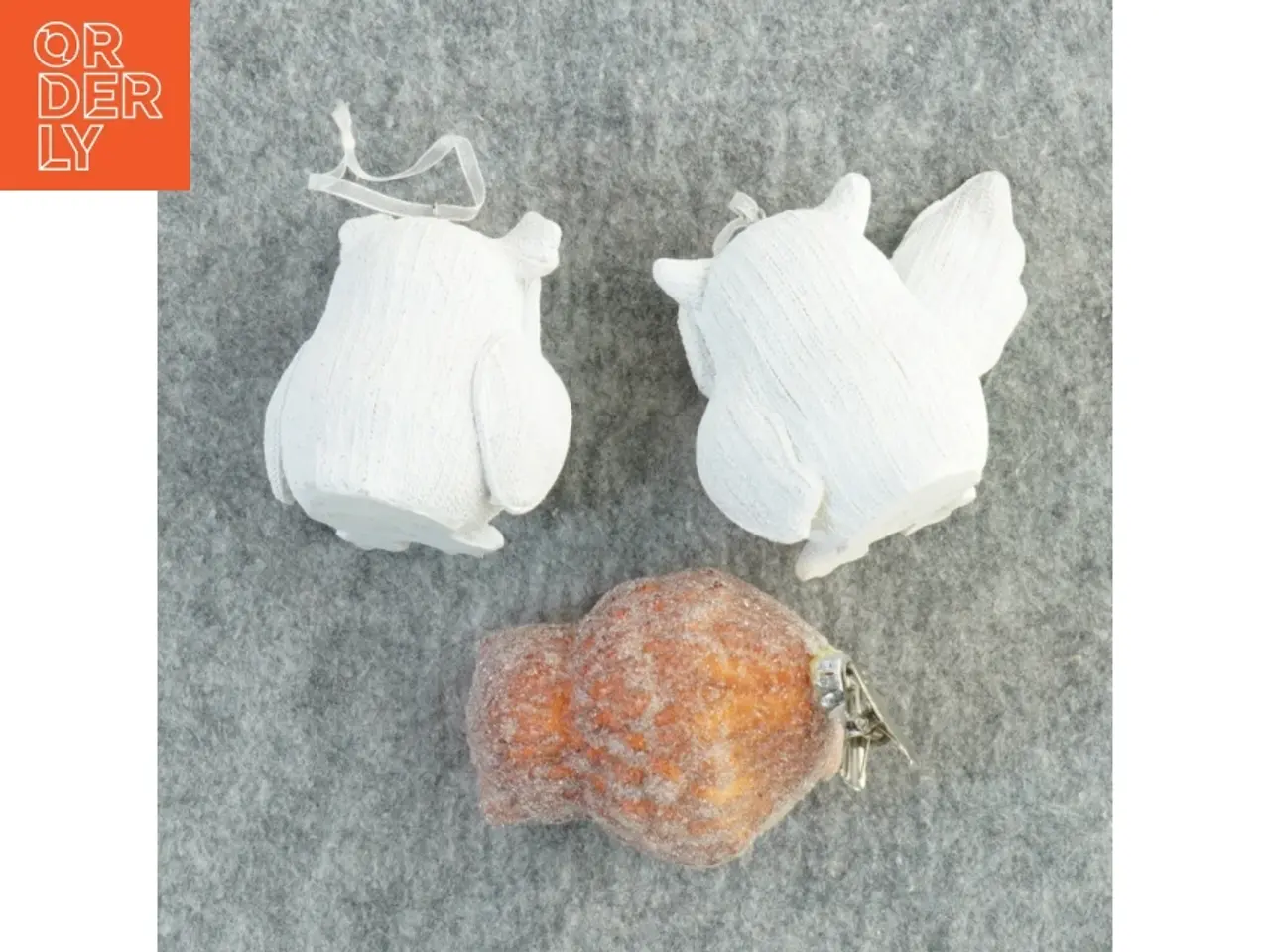 Billede 3 - Juletræsdekoration, ugler (str. 9x7 cm)