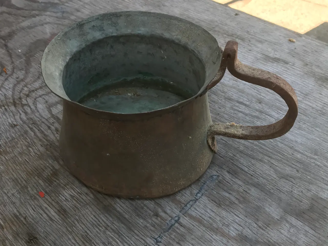 Billede 3 - Gammel kobber potte