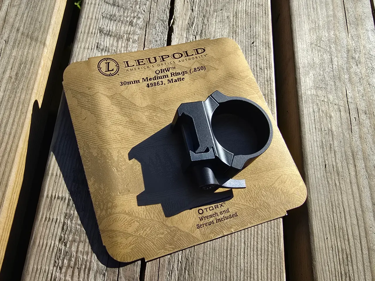 Billede 3 - Leupold QRW 30mm Medium Ring (.850) - 49863, Matte
