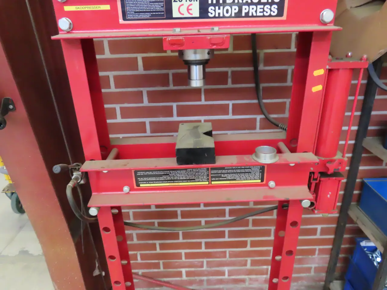 Billede 4 - Hydrauliskpresse HYDRAULIC SHOP PRESS 20 Ton