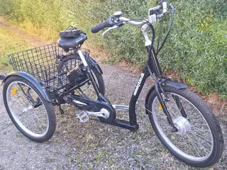 3 hjulet el cykel, 4000kr, nypris 16000kr 