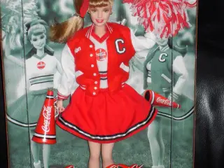 BARBIE COCA COLA cheerleader dukke