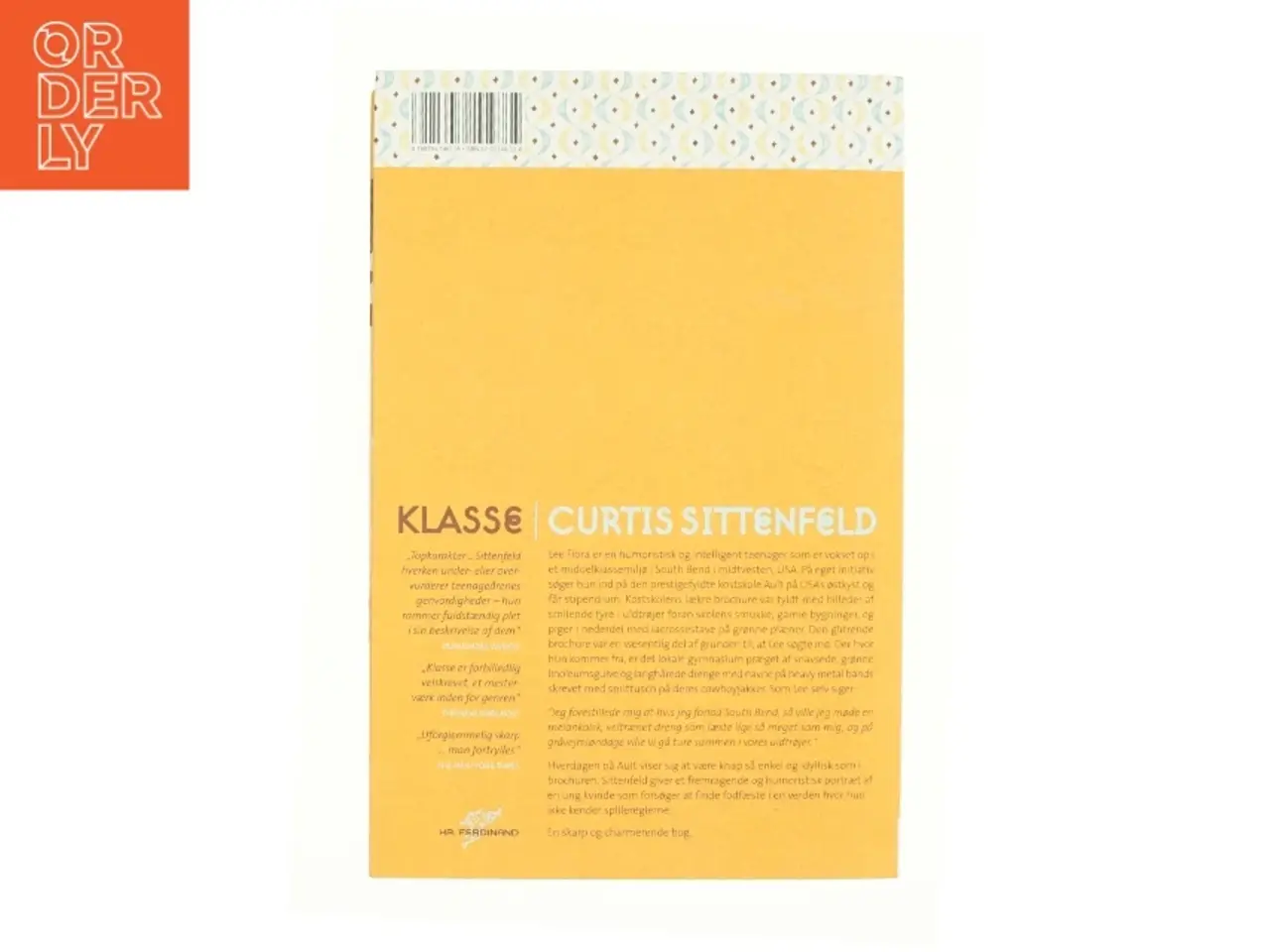 Billede 2 - Klasse af Curtis Sittenfeld (Bog)