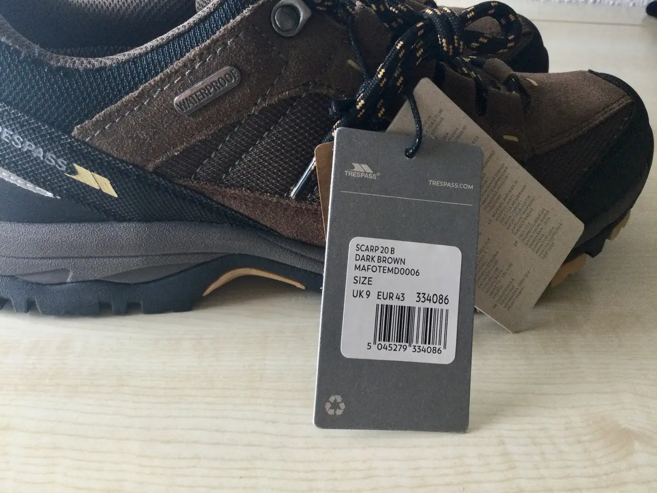 Billede 7 - Trespass vandresko / fritidssko Scarp B