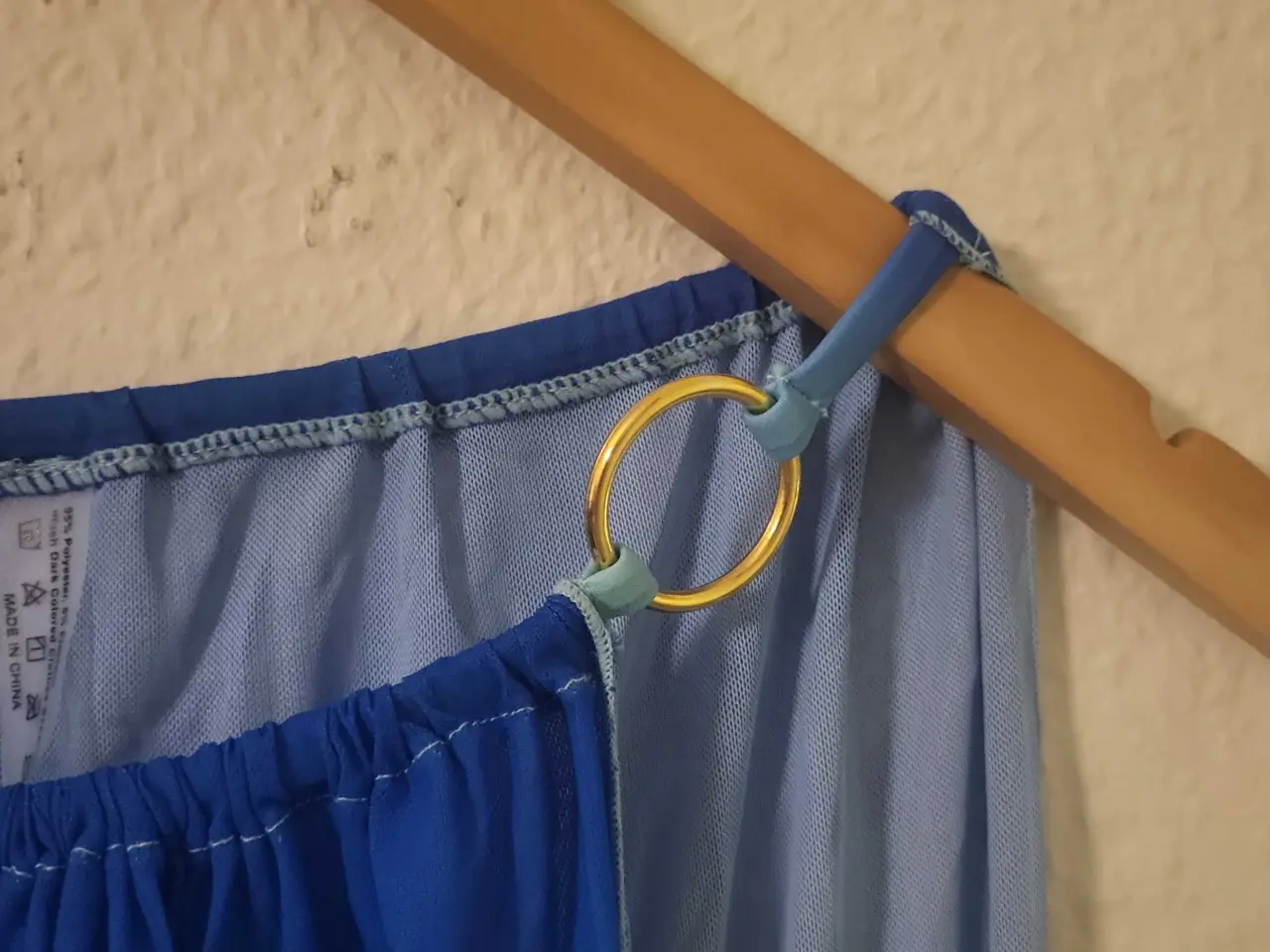 Billede 13 - Blå&Turquoise Bikini Med Nederdel