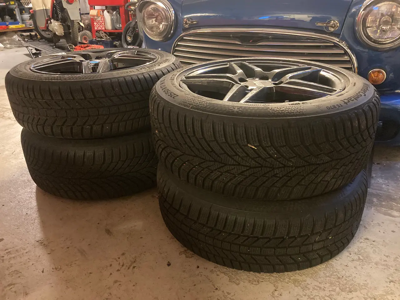 Billede 2 - 17” Vinter Mercedes Cla350 4matic elbil
