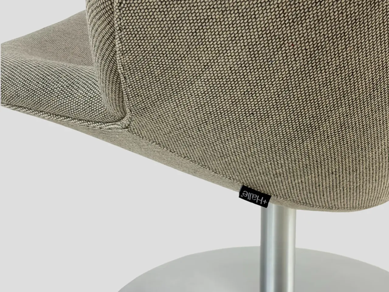 Billede 5 - +HALLE Capri Loungestol – Beige/Metal Stel