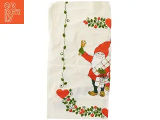 Juledug med julemand (str. 72x150 cm)
