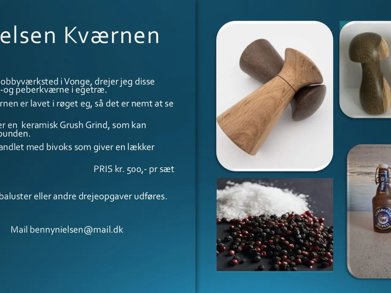 Billede 1 - Salt -og peberkværne
