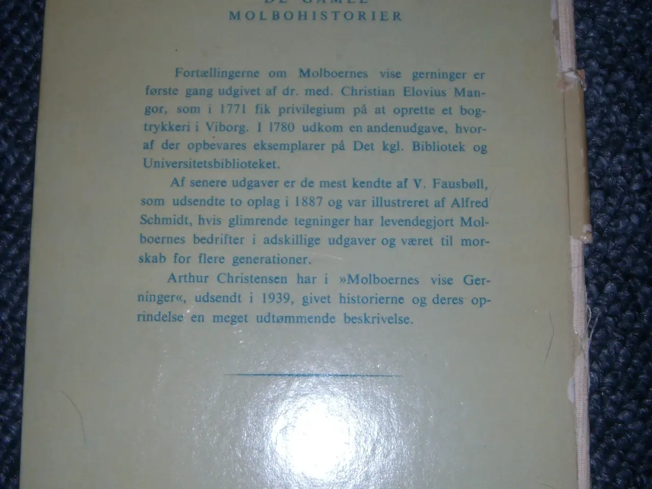 Billede 3 - De gamle Molbohistorier