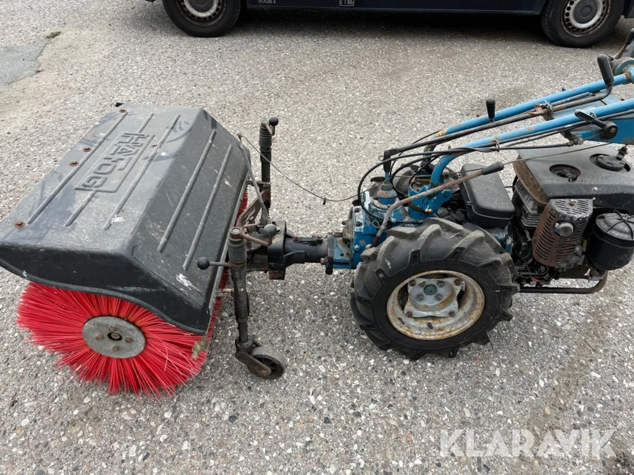 Billede 8 - 2-hjulet traktor Nibbi 80cm kost