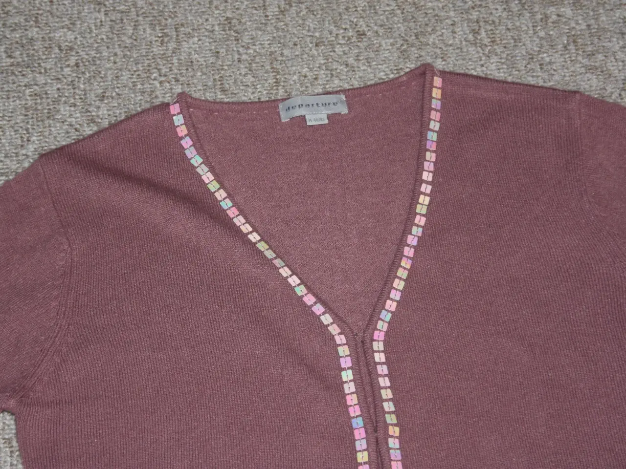 Billede 3 - Cardigan Departure str. 40/42 Acryl 100%
