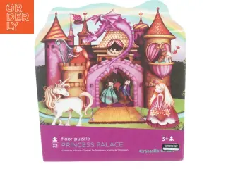 Gulvpuslespil, Prinsesseslot fra Crocodile Creek (str. 50 x 66 cm)