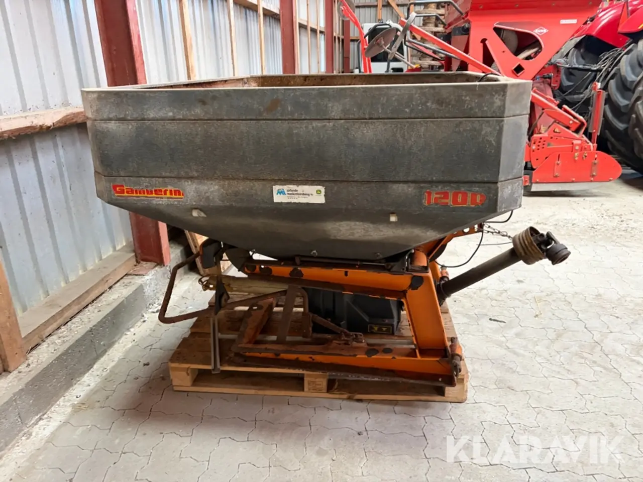 Billede 4 - Gødningsspredere Gamberini 1200