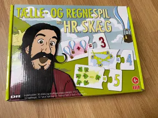 Tælle og Regne spil med Hr.Skæg