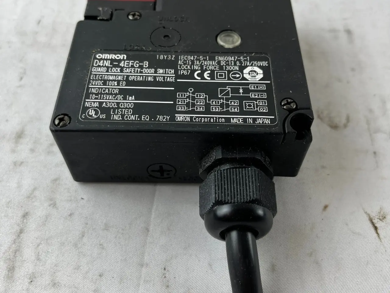 Billede 4 - Omron D4NL-4EFG-B Guard Lock Safety Door kontakt