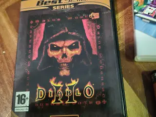PC SPIL Diablo 2, indeholder 3 disc