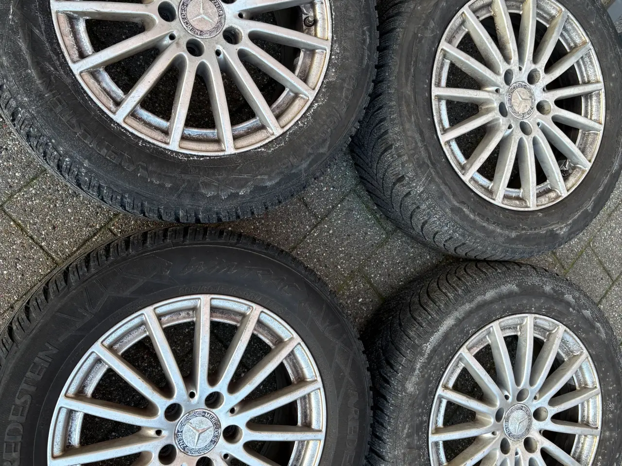 Billede 2 - Vinterhjul til Mercedes