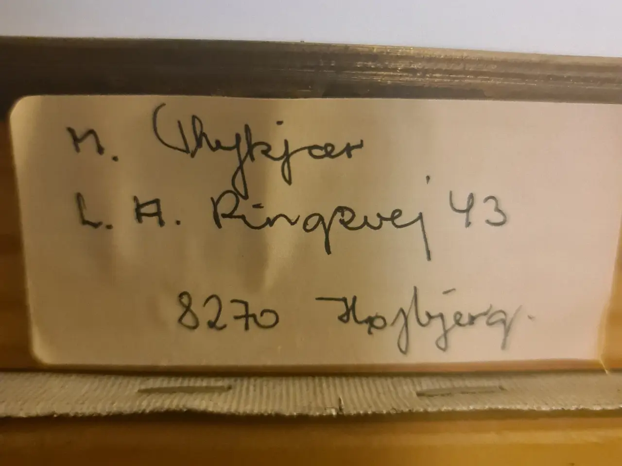 Billede 6 - Signeret maleri med skønt skov motiv.