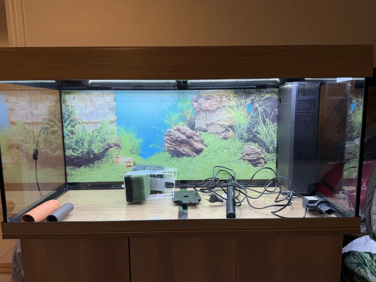 Billede 5 - Juwel Rio 180L + originalt akvariebord i lyst træ